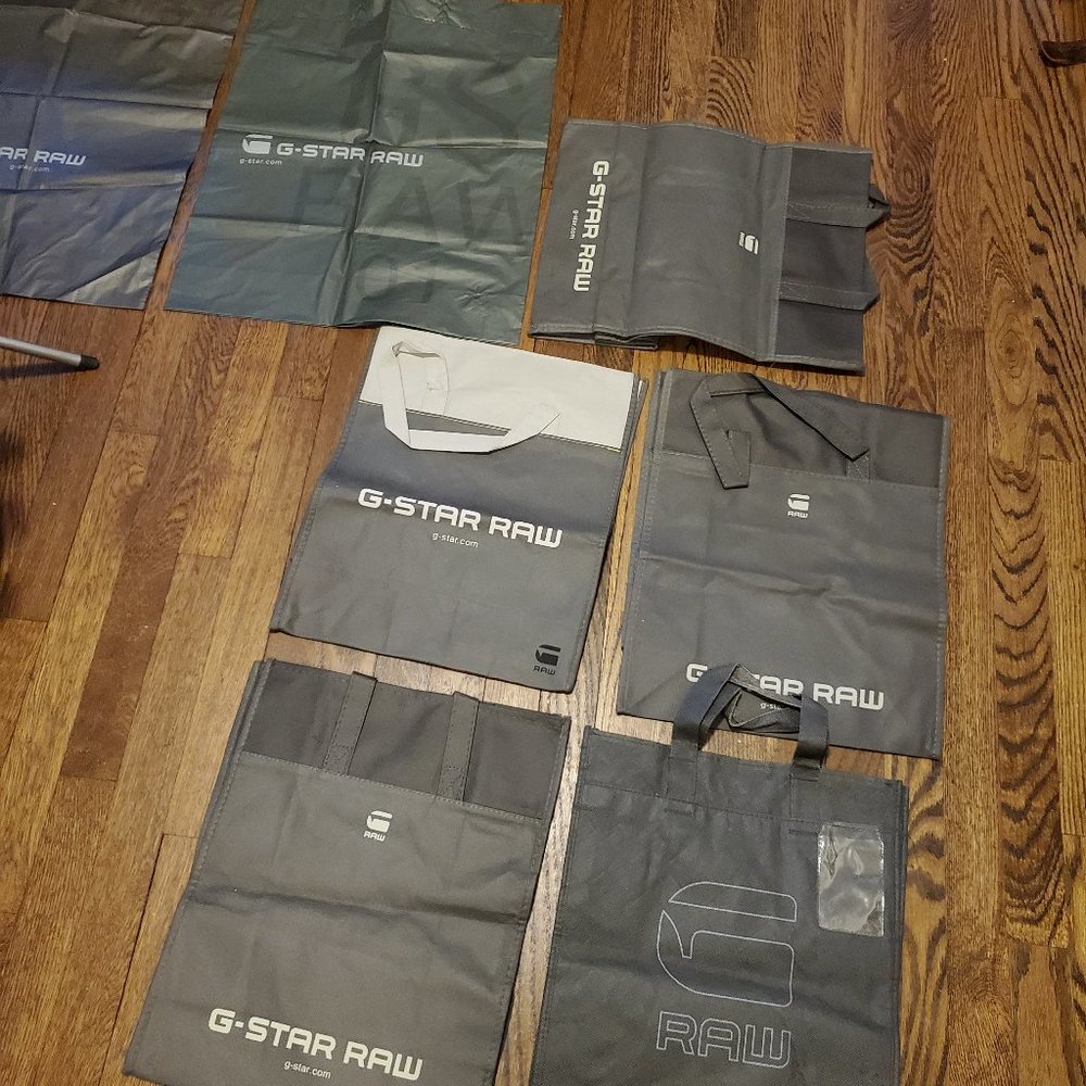 G-Star Shopping Bags (all 7 for 1 price)